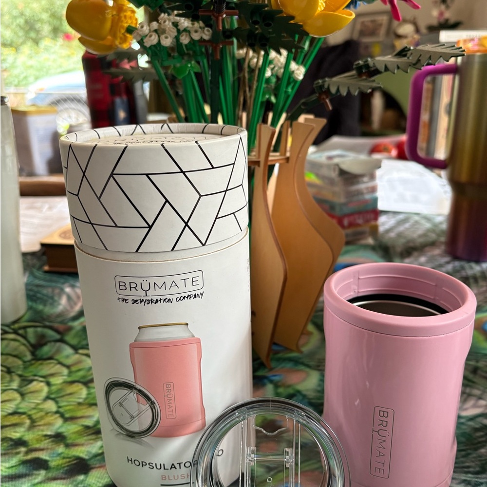 Brumate Blush 12oz Hopsulator Duo 2-in-1 Can Cooler